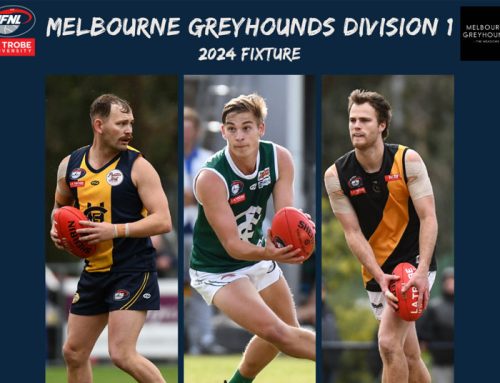 2024 NFNL Melbourne Greyhounds Division 1 Fixture
