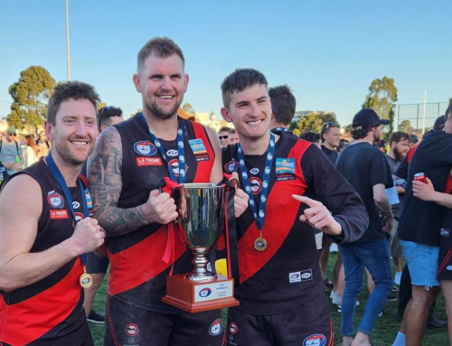 Finnbar Maley inspired Eltham to a drought-breaking NFNL Division 2 premiership